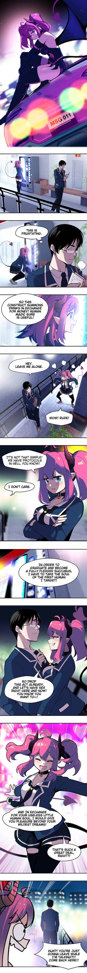 Read My Succubus Girlfriend  12 Page 1 in English