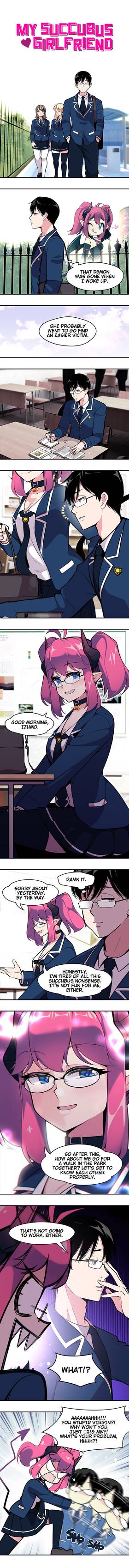 Read My Succubus Girlfriend  18 Page 1 in English