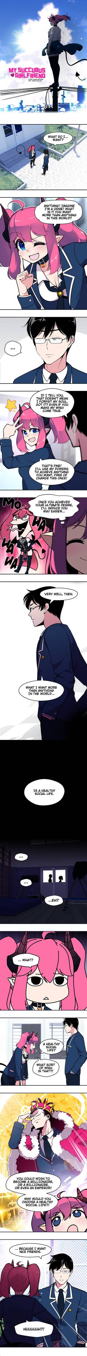 Read My Succubus Girlfriend  20 Page 1 in English