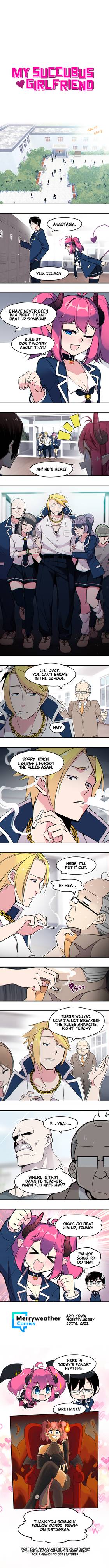 Read My Succubus Girlfriend  23 Page 1 in English