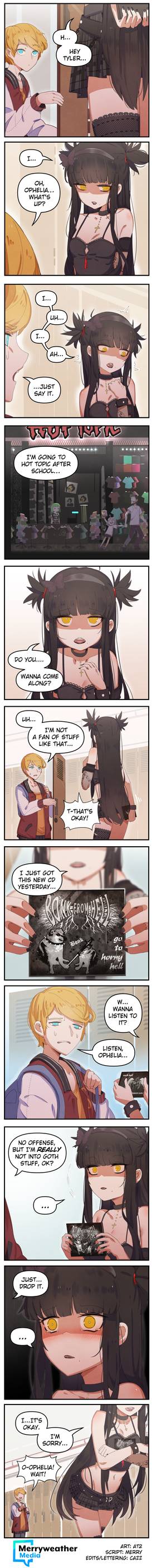 Read Goth Girl & The Jock  3 Page 1 in English