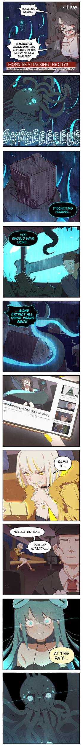 Read Lovecraft Girls  7 Page 1 in English