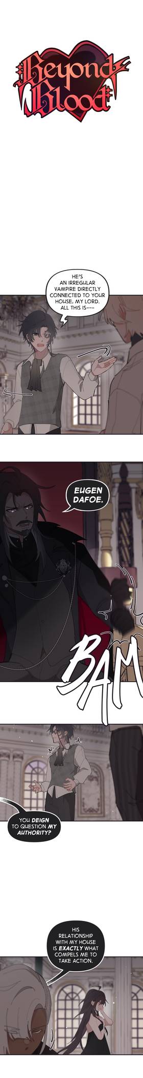 Read Beyond Blood  6 Page 1 in English
