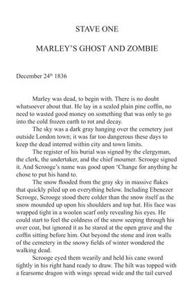 Read A Zombie Christmas Carol   1 Page 5 in English