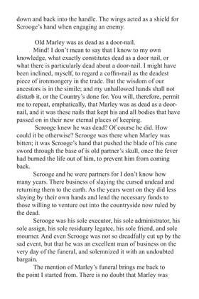 Read A Zombie Christmas Carol   1 Page 6 in English