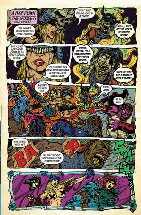 Read CURVES AND BULLETS  " Race to Ruin"  1 Page 5 in English