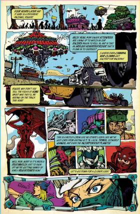 Read CURVES AND BULLETS  " Race to Ruin"  1 Page 9 in English