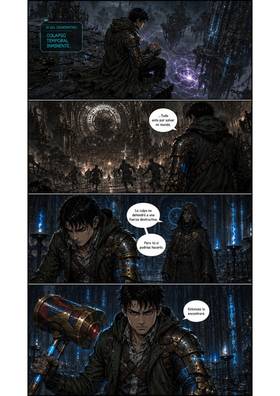 Read Steampunk El Parásito de la  Entropia   1 Page 7 in Spanish
