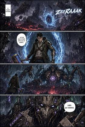 Read Steampunk El Parásito de la  Entropia   1 Page 10 in Spanish
