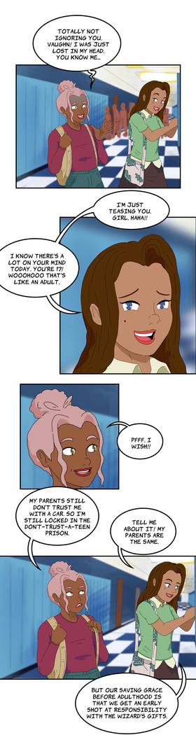 Read Up Psyched  3 Page 8 in English