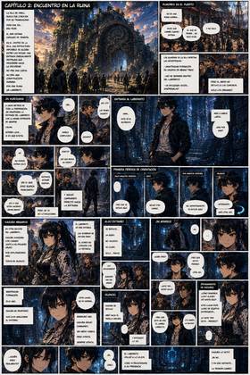 Read El comienzo de la gran Aventura del hybrid que sonrie al vacio  2 Page 1 in Spanish