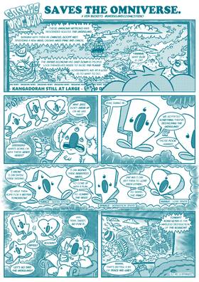 Read Cosmic Dropkick  3 Page 1 in English