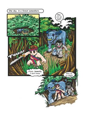Read Li'l Colors Chapter two  1 Page 3 in English