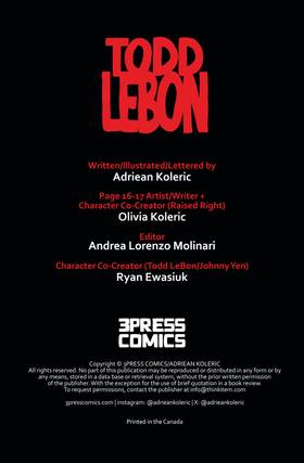 Read TODD LeBON  1 Page 2 in English