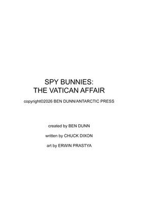 Read SPY BUNNIES: THE VATICAN AFFAIR  1 Page 3 in English