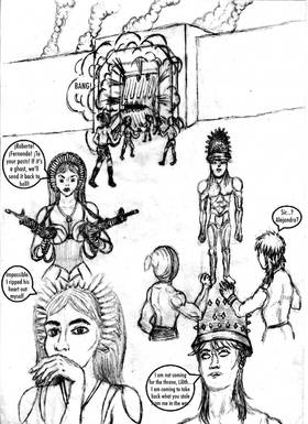 Read The Queen Steals Hearts  1 Page 5 in English