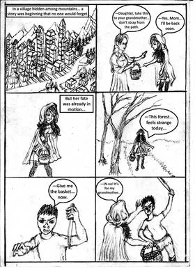 Read Little Silver Riding Hood  1 Page 2 in English