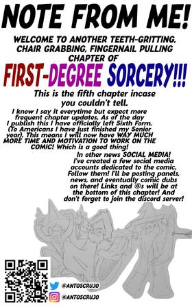 Read First-Degree Sorcery  5 Page 2 in English