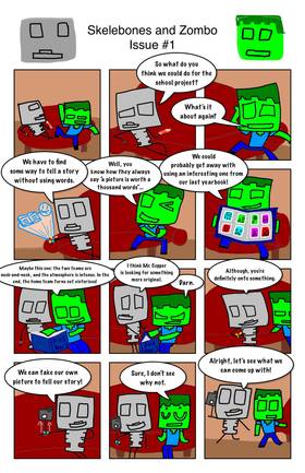 Read Skelebones and Zombo  1 Page 1 in English