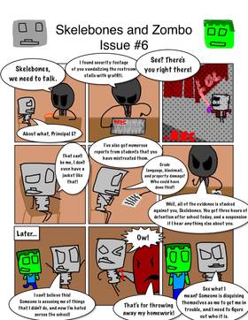 Read Skelebones and Zombo  6 Page 1 in English