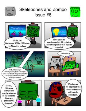 Read Skelebones and Zombo  8 Page 1 in English