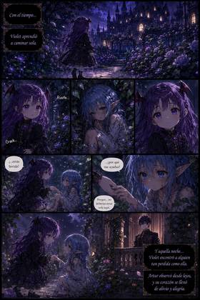 Read El multiverso de Violet  1 Page 4 in Spanish