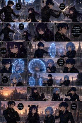 Read El multiverso de Violet  9 Page 3 in Spanish