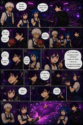 Read El multiverso de Violet  43 Page 6 in Spanish
