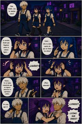 Read El multiverso de Violet  43 Page 9 in Spanish
