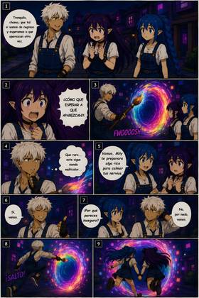 Read El multiverso de Violet  43 Page 10 in Spanish