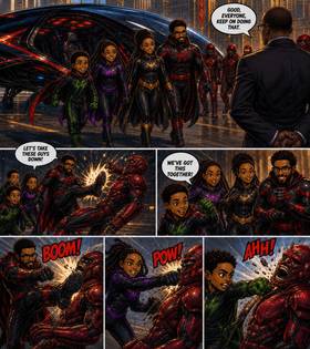Read Super true and super now issue #1  1 Page 8 in English
