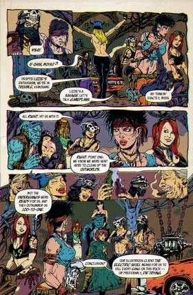 Read CURVES AND BULLETS  = RISE OF THE PENNY DREADFULS  1 Page 10 in English