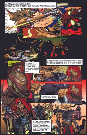 Read CURVES AND BULLETS - EYE OF KIDIER.  1 Page 7 in English