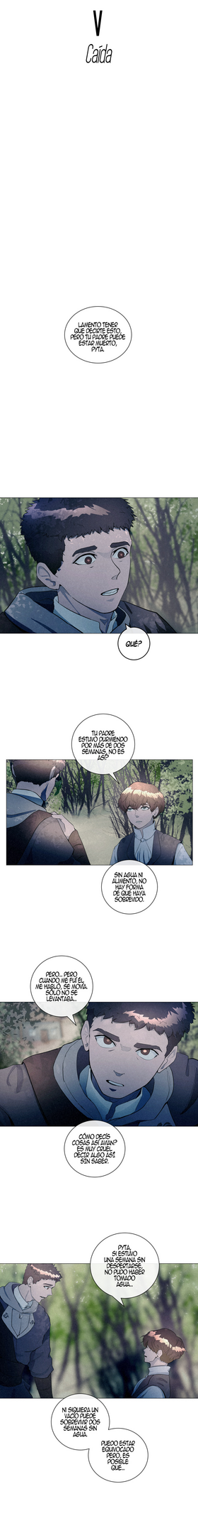 Cover for V Caída
