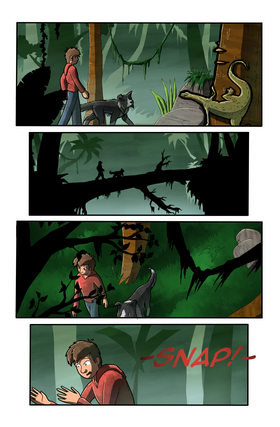 Read The Forgotten: A Dinosaur Adventure  6 Page 4 in English
