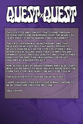 Read Quest x Quest  1 Page 2 in English