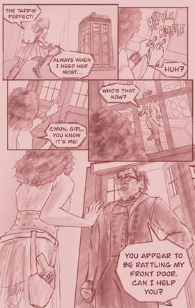 Read Doctor Who fan comics  1 Page 1 in English