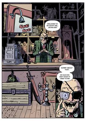 Read Oddities Shop  1 Page 3 in English