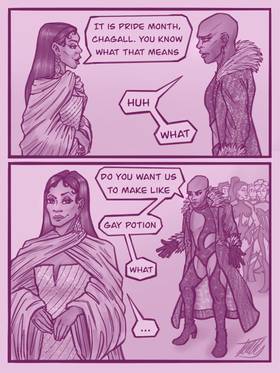 Read Death Becomes Her fan comics  2 Page 1 in English