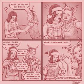 Read Death Becomes Her fan comics  5 Page 1 in English