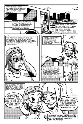 Read Mega Maiden  1 Page 3 in English