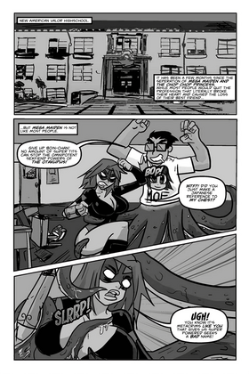 Read Mega Maiden  6 Page 3 in English