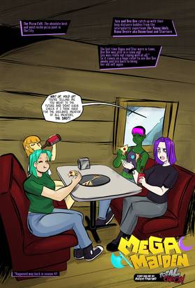 Read Mega Maiden  36 Page 3 in English