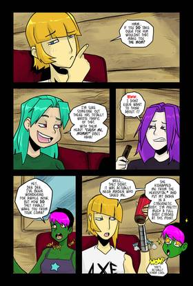 Read Mega Maiden  36 Page 4 in English