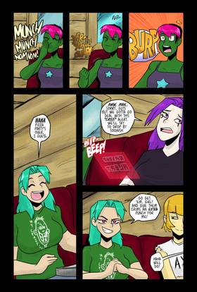 Read Mega Maiden  36 Page 5 in English