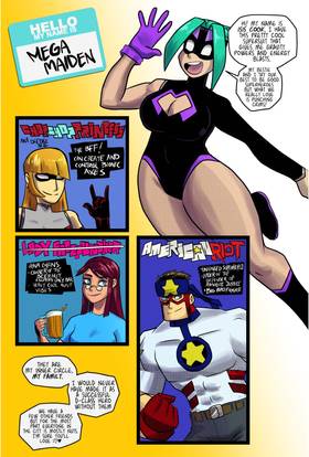 Read Mega Maiden  37 Page 2 in English