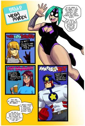 Read Mega Maiden  39 Page 3 in English