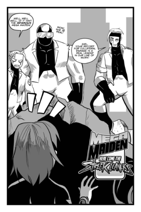 Read Mega Maiden  12 Page 3 in English