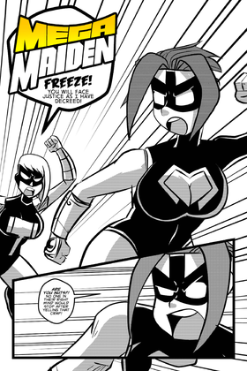 Read Mega Maiden  20 Page 3 in English
