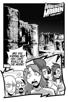 Read Mega Maiden  26 Page 3 in English